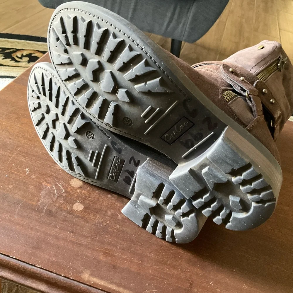Carlos by Carlos Santana Black Sole Boots - Picture 3 of 9